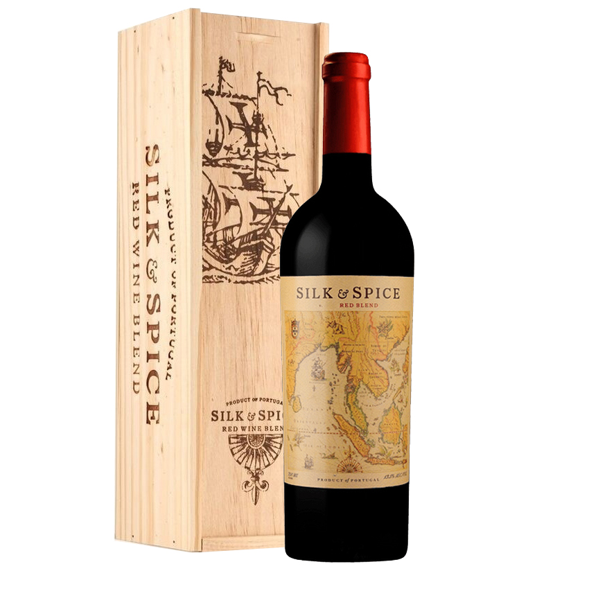 Vynas SILK & SPICE Red Blend dezute