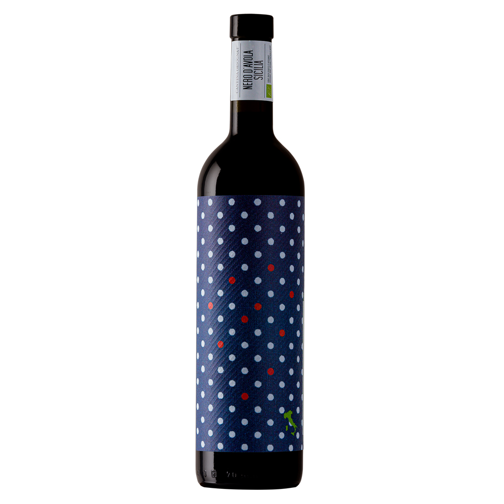 Raudonas vynas PATCH Nero d'Avola Sicilia