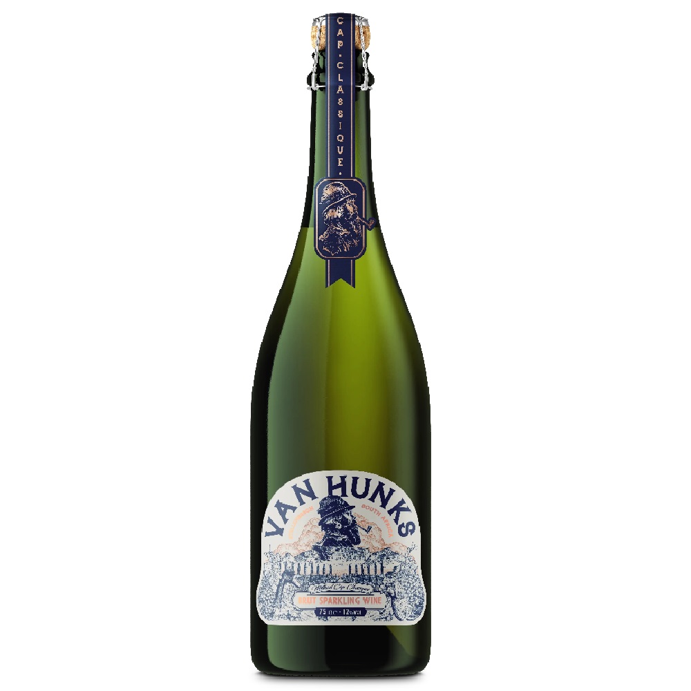 VAN HUNKS Cap Classique Brut Sparkling Wine 0,75l