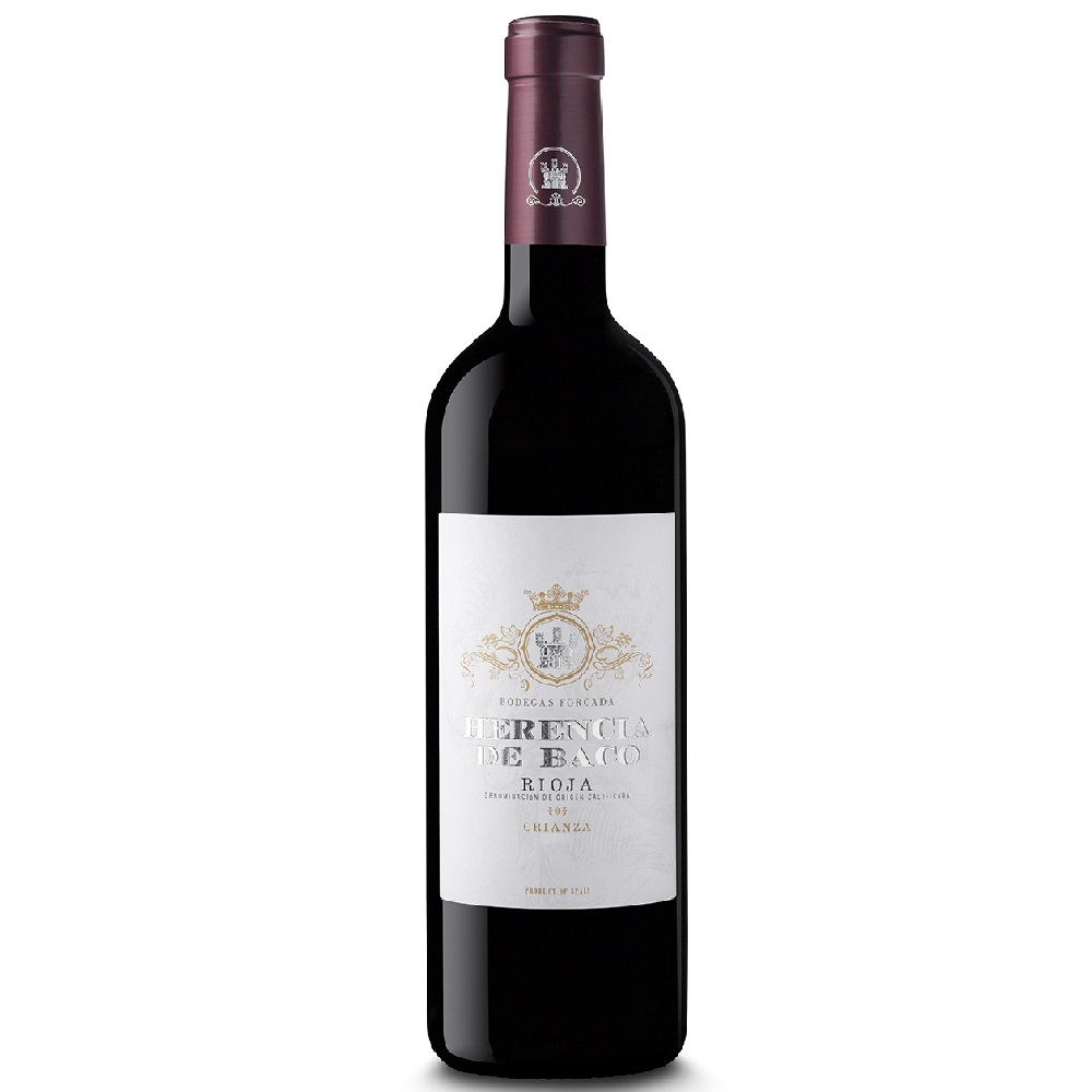 BODEGAS FORCADA Herencia de Baco Rioja Crianza raudonas vynas DOCa 0,75l