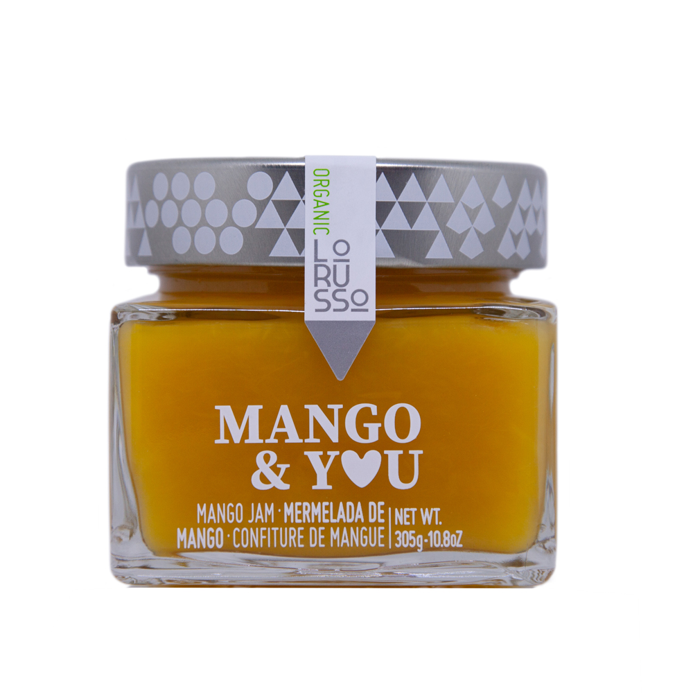 LORUSSO ekologiška mangų uogienė 305g