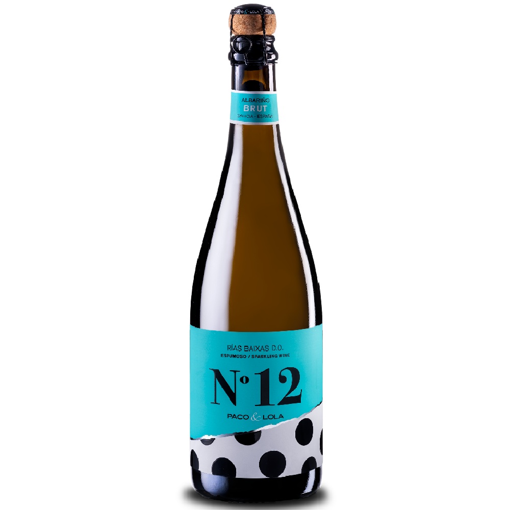 PACO & LOLA Nr. 12 Espumoso Brut Rias Baixas Albarino putojantis vynas DO 0,75l